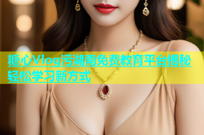糖心Vlog污湖南免费教育平台揭秘轻松学习新方式