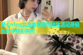 糖心vlog女主角带你玩转生活记录轻松分享精彩瞬间