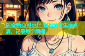 探索糖心Vlog：轻松分享生活点滴，记录每个瞬间