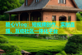 糖心Vlog：短视频创作、实时直播、互动社区一体化平台