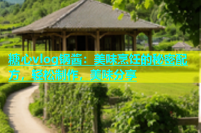 糖心vlog锅酱：美味烹饪的秘密配方，轻松制作，美味分享