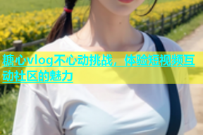 糖心vlog不心动挑战，体验短视频互动社区的魅力