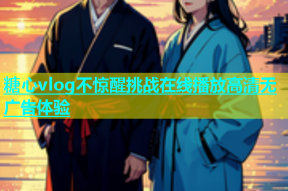 糖心vlog不惊醒挑战在线播放高清无广告体验