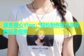 探索糖心Vlog：轻松制作与分享你的精彩视频