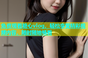 免费观看糖心vlog，轻松享受精彩视频内容，随时随地畅看