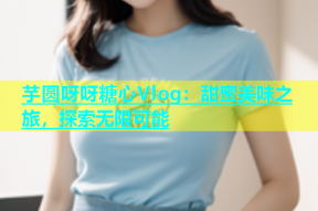 芋圆呀呀糖心Vlog：甜蜜美味之旅，探索无限可能