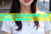 糖心vlog：记录生活美好瞬间，分享快乐时刻，发现新视角