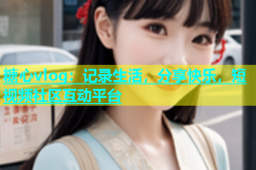糖心vlog：记录生活，分享快乐，短视频社区互动平台