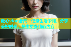 糖心vlog合集：记录生活瞬间，分享美好时光，探索更多精彩内容