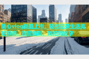 糖心vlog新品上市，轻松记录生活美好瞬间，智能编辑，随拍随分享