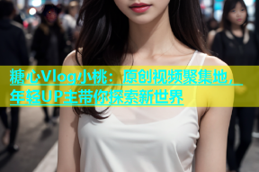 糖心Vlog小桃：原创视频聚集地，年轻UP主带你探索新世界