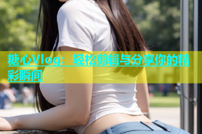 糖心Vlog：轻松剪辑与分享你的精彩瞬间