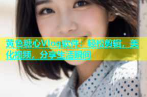 黄色糖心Vlog软件：轻松剪辑，美化视频，分享生活瞬间