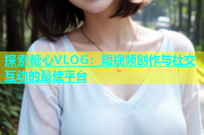 探索糖心VLOG：短视频创作与社交互动的最佳平台