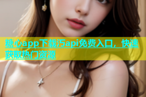 糖心app下载汅api免费入口，快速获取热门资源