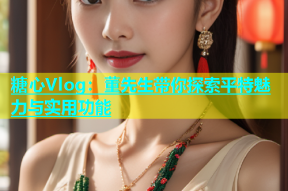 糖心Vlog：董先生带你探索平特魅力与实用功能