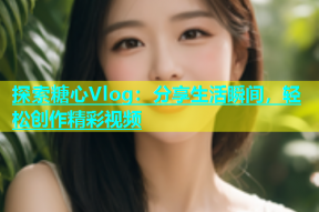 探索糖心Vlog：分享生活瞬间，轻松创作精彩视频