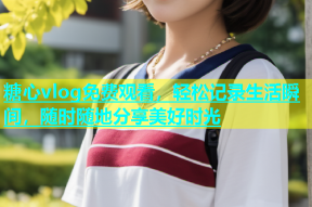 糖心vlog免费观看，轻松记录生活瞬间，随时随地分享美好时光