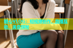糖心VLOG：短视频创作、直播互动、美食探秘