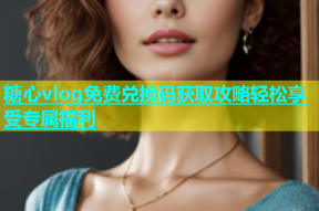 糖心vlog免费兑换码获取攻略轻松享受专属福利