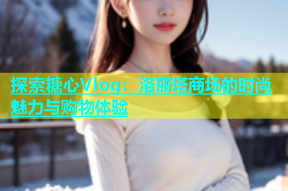 探索糖心Vlog：洛丽塔商场的时尚魅力与购物体验