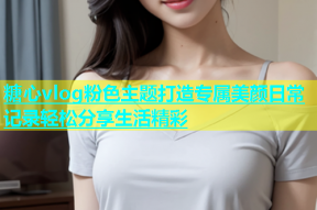 糖心vlog粉色主题打造专属美颜日常记录轻松分享生活精彩