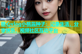 糖心vlog小桃酱种子：记录生活，分享快乐，视频社区互动平台