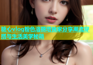 糖心vlog粉色洛丽塔独家分享潮流穿搭与生活美学秘籍