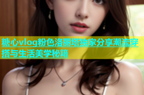 糖心vlog粉色洛丽塔独家分享潮流穿搭与生活美学秘籍