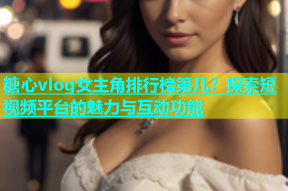 糖心vlog女主角排行榜第几？探索短视频平台的魅力与互动功能