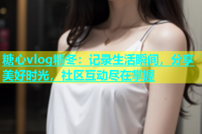 糖心vlog精冬：记录生活瞬间，分享美好时光，社区互动尽在掌握