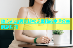 糖心vlog领信轻松记录精彩生活分享创意瞬间