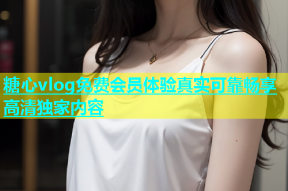 糖心vlog免费会员体验真实可靠畅享高清独家内容