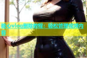 糖心vlog删除教程：轻松管理视频内容