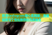 探索txvlogcom糖心官网版：海量视频与个性化推荐的完美结合