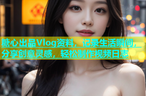 糖心出品Vlog资料，记录生活瞬间，分享创意灵感，轻松制作视频日志