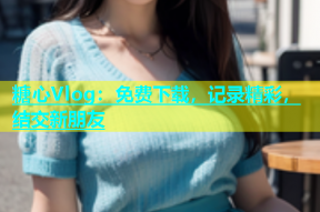 糖心Vlog：免费下载，记录精彩，结交新朋友