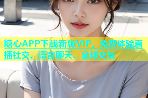 糖心APP下载新版VIP，免费体验直播社交、语音聊天、全球交友