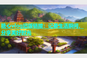 糖心vlog旧版链接：记录生活瞬间，分享美好时光