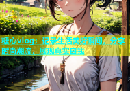 糖心vlog：记录生活美好瞬间，分享时尚潮流，展现真实自我
