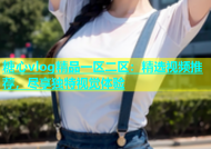 糖心vlog精品一区二区：精选视频推荐，尽享独特视觉体验
