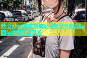 糖心vlog女主角独家写真分享高清美图与精彩生活瞬间