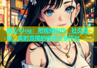 糖心Vlog：短视频创作、社交互动、实时直播的视频分享平台