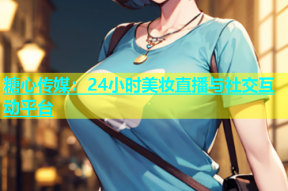 糖心传媒：24小时美妆直播与社交互动平台