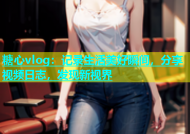 糖心vlog：记录生活美好瞬间，分享视频日志，发现新视界