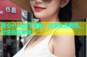 糖心vlog线下探秘：记录生活瞬间，分享真实体验