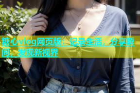 糖心vlog网页版：记录生活，分享瞬间，发现新视界