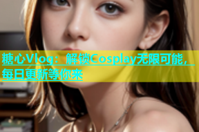 糖心Vlog：解锁Cosplay无限可能，每日更新等你来