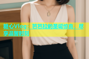 糖心Vlog：芭芭拉的圣诞惊喜，尽享温馨时刻