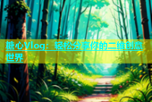 糖心Vlog：轻松分享你的二维创意世界